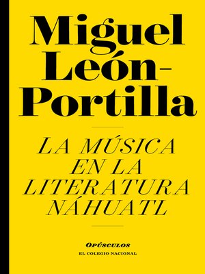 La música en la literatura náhuatl - ebook